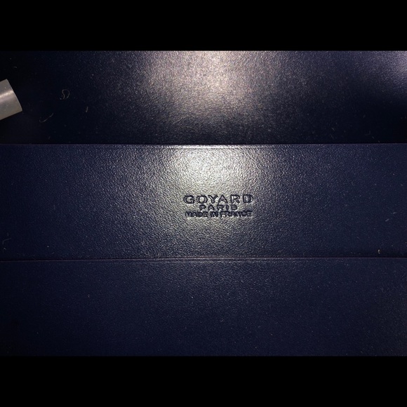 Goyard Richelieu Wallet Navy Blue - Picture 3 of 6